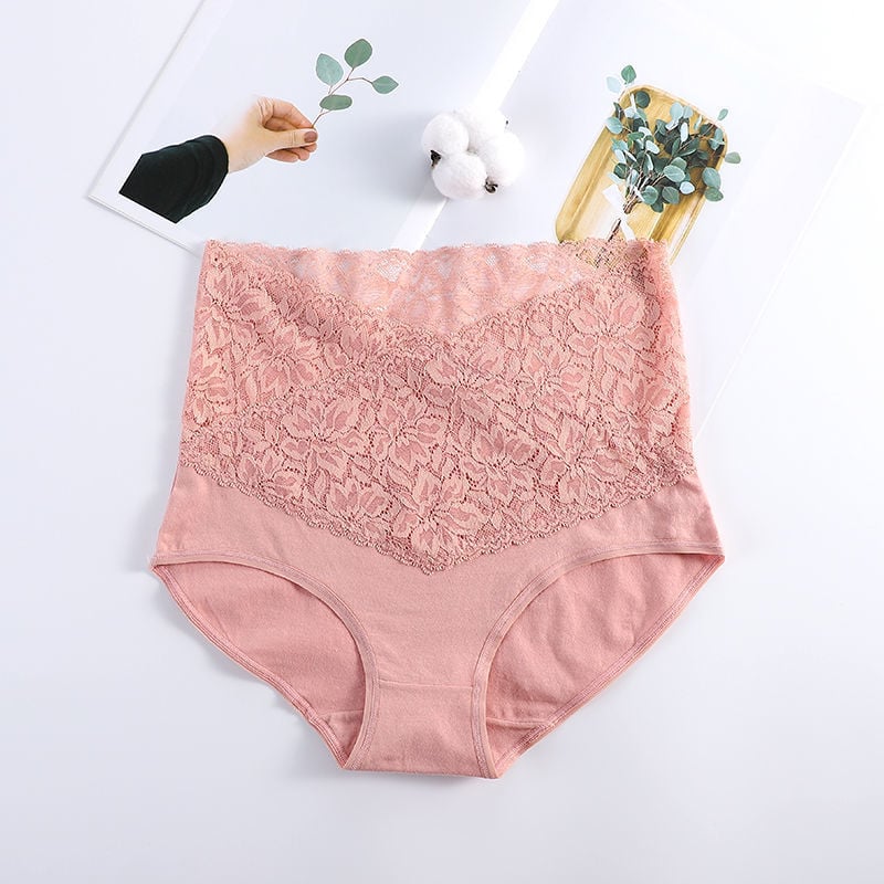 Puuvillapitsiset korkeavyötäröiset vartalonmuotoilevat kosteutta imevät antibakteeriset alusvaatteet🔥