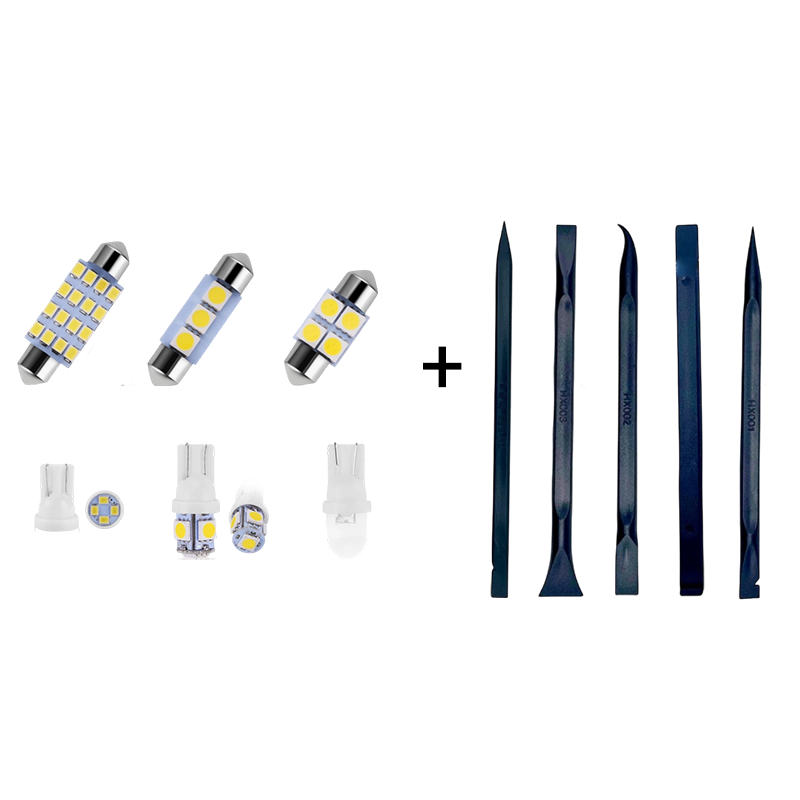 🎁 50% ALENNUS NYT！💥42-osainen erittäin kirkas LED-auton sisävalosarja 🚗✨3 % alennuskuponkikoodi: VAL3