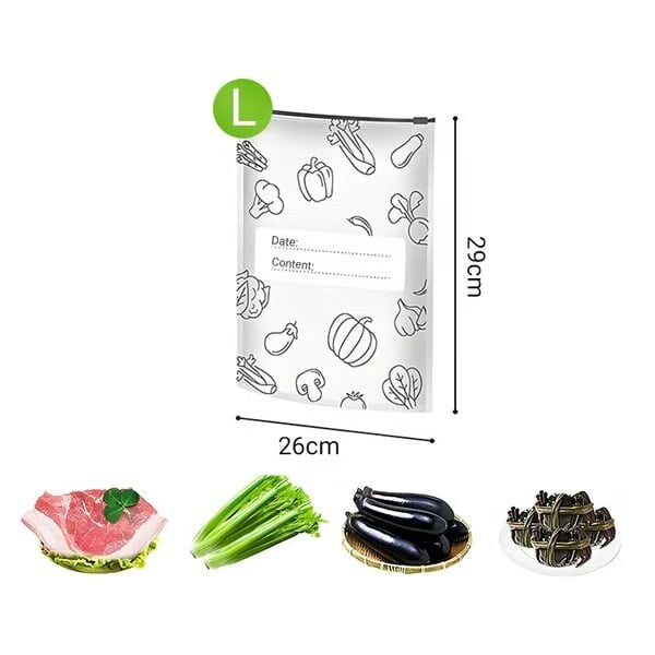 💫 65K+ SOLD! 🛍️ Reusable Aluminum Foil Storage Bags – Durable, Leakproof & Reusable for Everyday Use 🌿