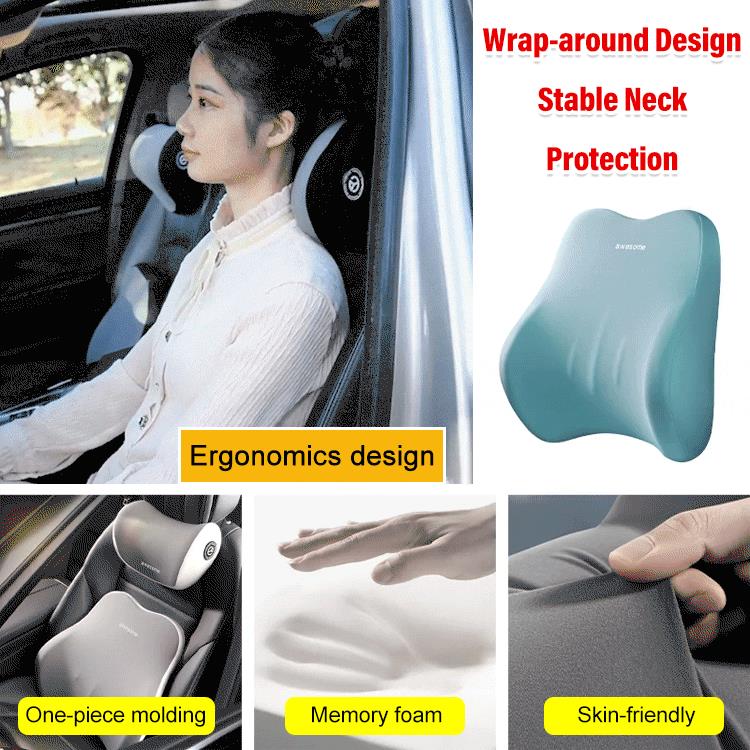 ✨3 % alennuskuponkikoodi: VAL3⏰Car Headrest Neck and Waist Pillow🚗🛋️