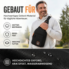 🎒 50% RABATT! 💼 Wasserdichte Umhängetasche mit mehreren Fächern – Vers – duchro
