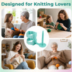 🧶 Kannettava käsivarsilankapidike neulontaan & virkkaukseen ✨3 % alennuskuponkikoodi: VAL3