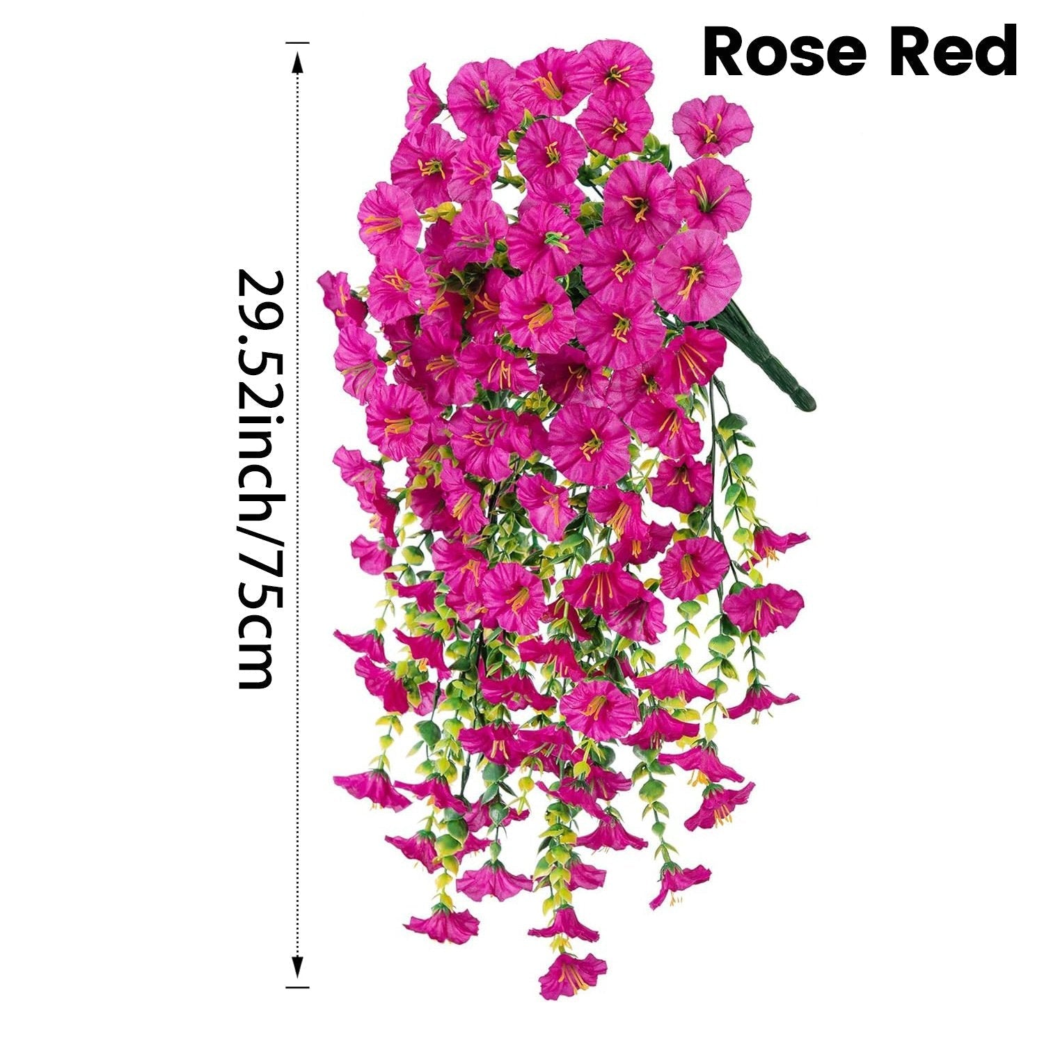 🌺 UV-säteilyä kestävät roikkuvat keinotekoiset kiipeilykasvit 💖