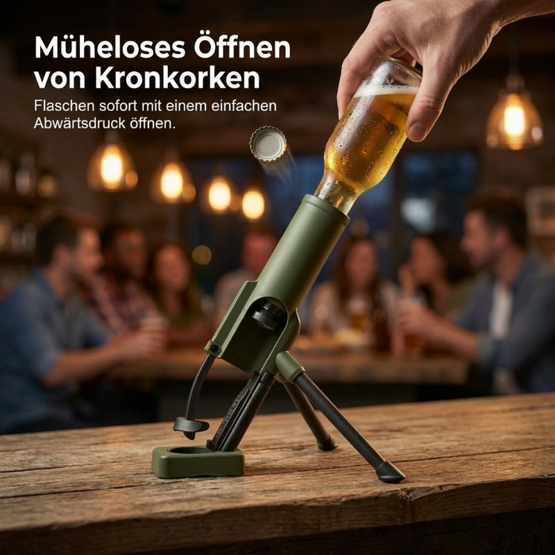 Pullonavaaja morttelin muotoon