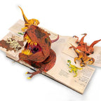 Encyclopedia 3D Esihistorialliset dinosaurukset📙KOVAKANTINEN