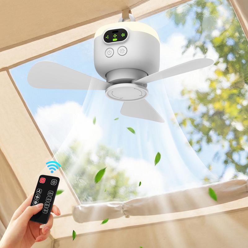 ⏰ Rajoitetun ajan tarjous: 50 % alennus ladattavasta kattotuulettimesta LED-valoilla! 🌬️✨