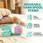 🧶 Kannettava käsivarsilankapidike neulontaan & virkkaukseen ✨3 % alennuskuponkikoodi: VAL3