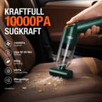 🚗✨ Kraftfull Trådlös Dammsugare för Bil – Kompakt, Sladdlös & Stark Su – swedenfy