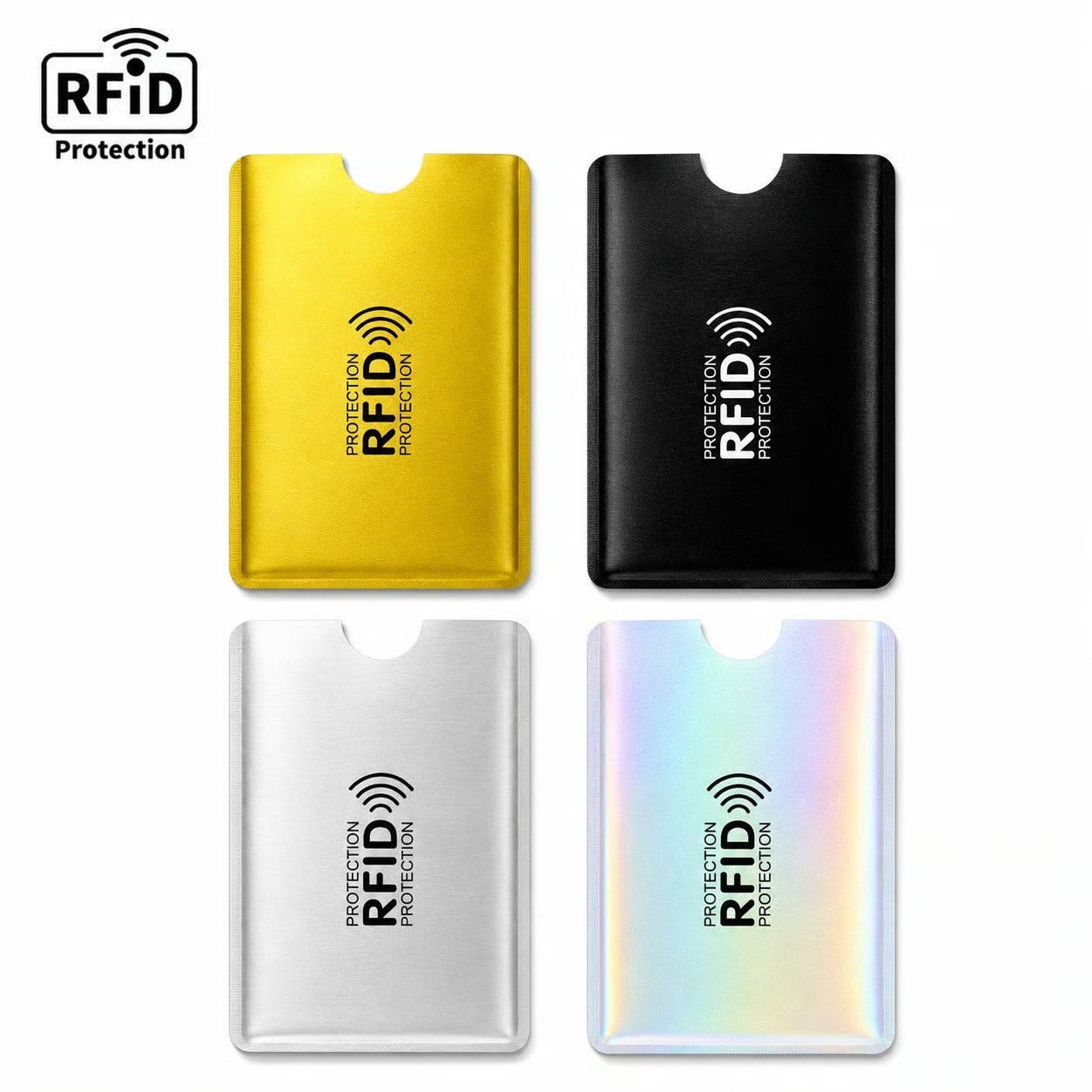🛡️💳RFID-suojatut luottokorttikotelot (4 kpl)