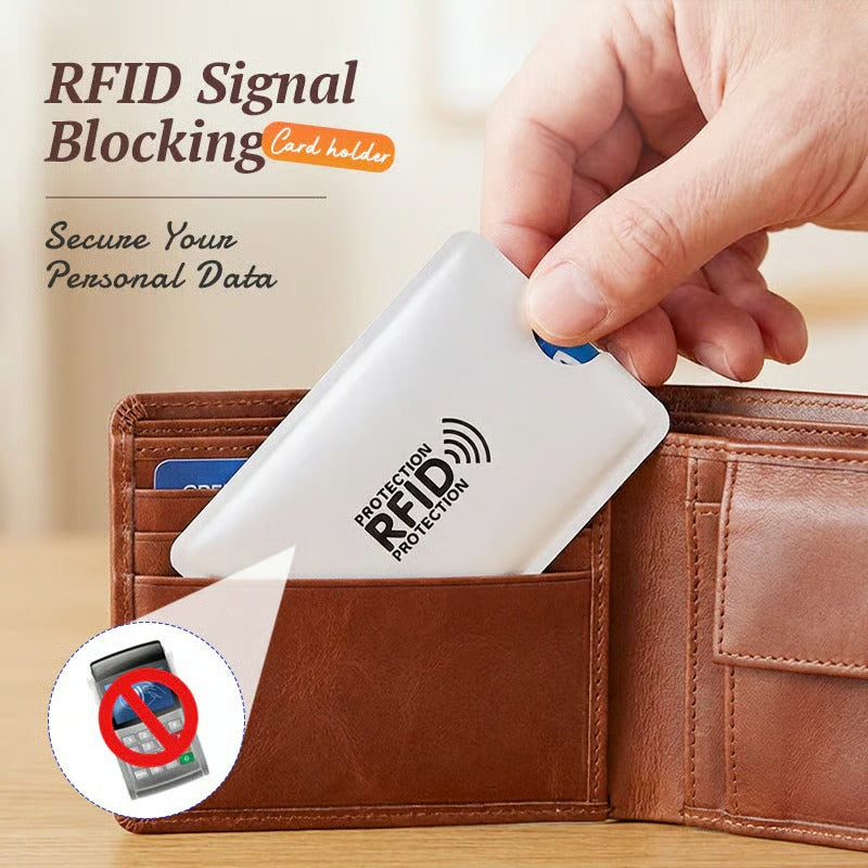 🛡️💳RFID-suojatut luottokorttikotelot (4 kpl)