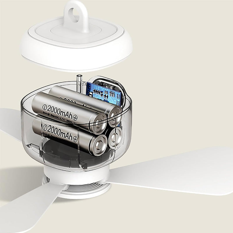 ⏰ Rajoitetun ajan tarjous: 50 % alennus ladattavasta kattotuulettimesta LED-valoilla! 🌬️✨