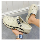 Miesten hengittävät slip-on-sandaalit