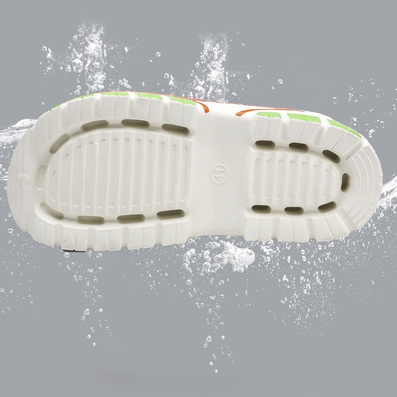 Miesten hengittävät slip-on-sandaalit