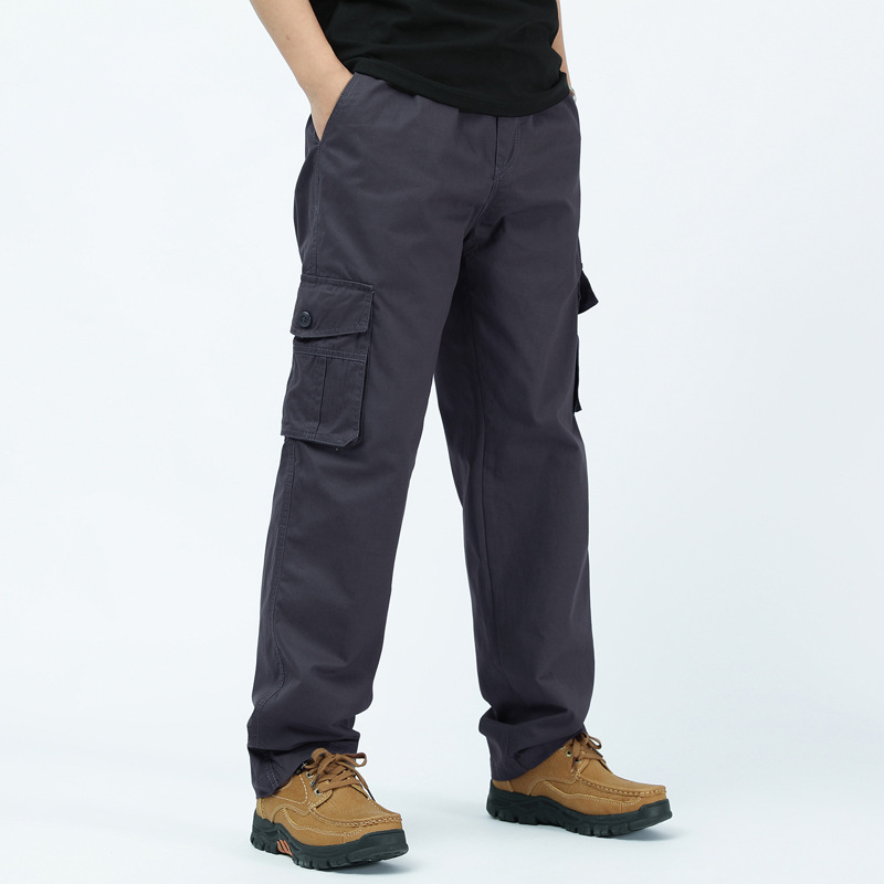 👖Miesten monitaskuiset cargo-housut