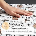 🎁 Begränsad tid 50 % rabatt✨Troinspirerad mysig, ultramjuk pläd | Ultramjuk komfort med inspirerande design🛋️