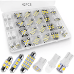 🎁 50% ALENNUS NYT！💥42-osainen erittäin kirkas LED-auton sisävalosarja 🚗✨3 % alennuskuponkikoodi: VAL3