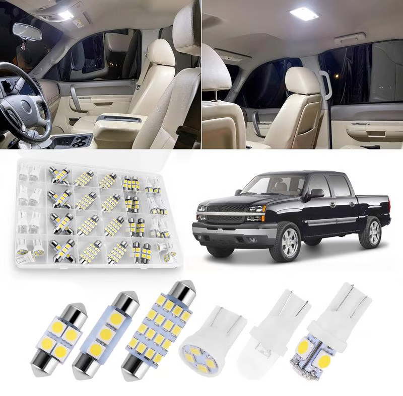 🎁 50% ALENNUS NYT！💥42-osainen erittäin kirkas LED-auton sisävalosarja 🚗✨3 % alennuskuponkikoodi: VAL3