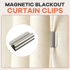 Magneettiset verhokiinnikkeet pimennystä varten