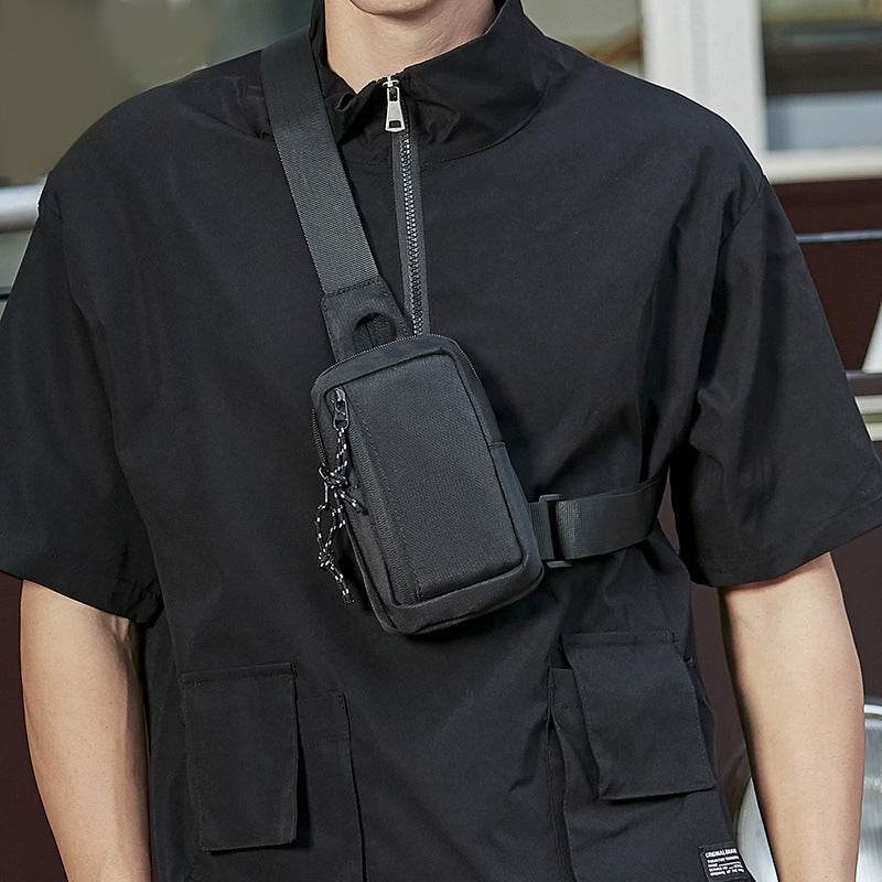 🎒 RAJOITETUN AJAN 49 % ALENNUS! 💥 Urban Commuter Sling Bag miehille – Minimalistinen, Vedenkestävä, Kevyt ✨