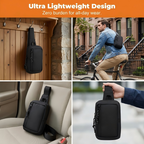 🎒 RAJOITETUN AJAN 49 % ALENNUS! 💥 Urban Commuter Sling Bag miehille – Minimalistinen, Vedenkestävä, Kevyt ✨