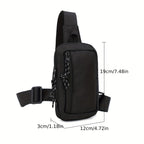 🎒 RAJOITETUN AJAN 49 % ALENNUS! 💥 Urban Commuter Sling Bag miehille – Minimalistinen, Vedenkestävä, Kevyt ✨