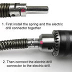 🔧🌀 Flexibel avloppsfjäder – rensar enkelt bort stopp i handfat, badkar – Jisooonly