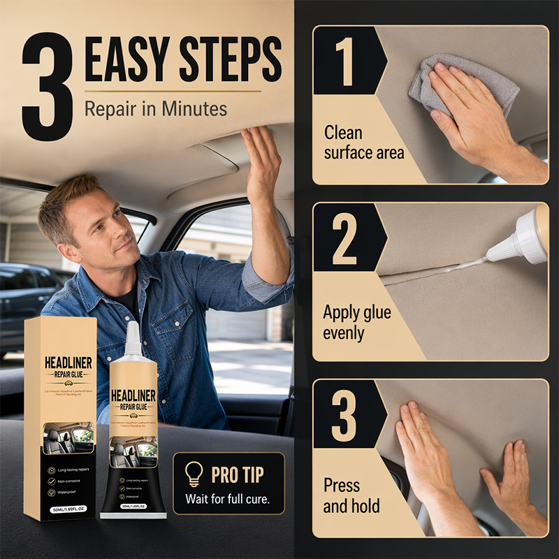 🔥 50 % RABATT! 🚗 Reparationslim för biltak – laga sprickor och skador – mapeelow