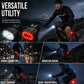 🚲 50 % RABATT NU! 💡 USB-laddningsbart cykelljusset – intensiv ljusstyr – overbores