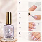 📢📢 Osta 2, saat 1 ilmaiseksi! 💅 Kynsien vahvistaja peiliefektillä, kirkkaan violetti – 10 ml – Aurora frostattu viimeistely & nopeasti ilmassa kuivuva vahvistetuille kynsille ✨3 % alennuskuponkikoodi: VAL3