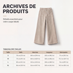 👖 Vida rennot housut, joissa on rento istuvuus, naisille✨3 % alennuskuponkikoodi: VAL3